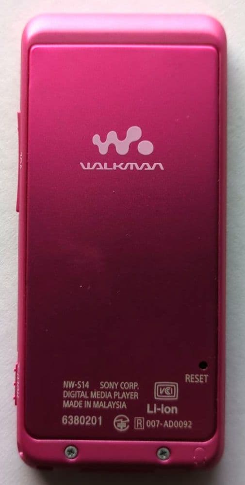 ソニー SONY ウォークマン ＜NW-S14P ピンク・スピーカー・付属品付＞