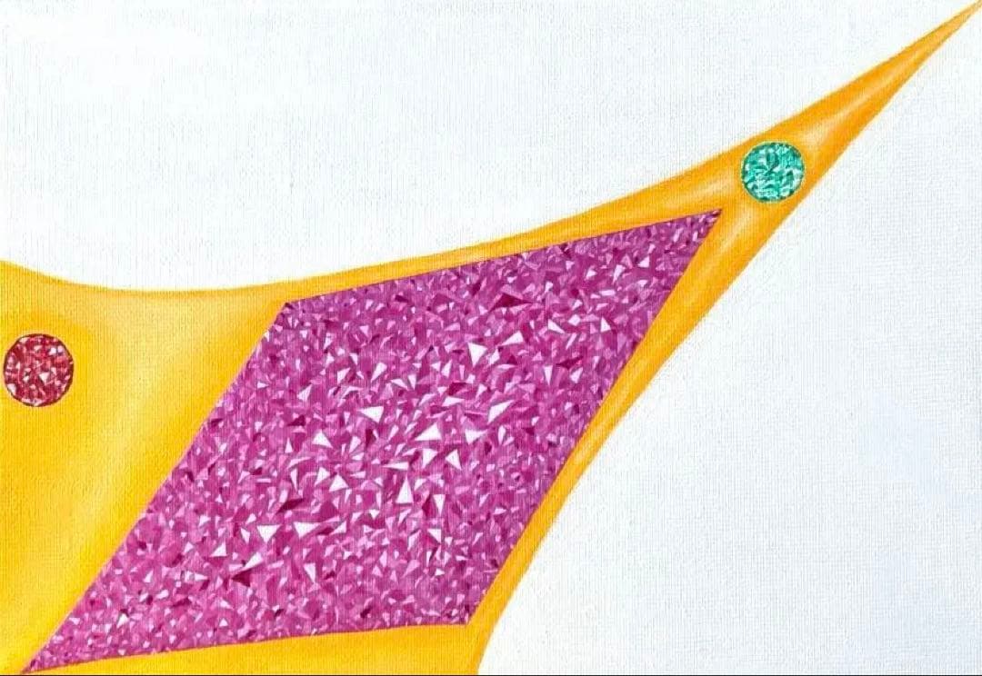 RENA SMサイズ 原画 絵 アート 抽象画 アートボード キャンバス