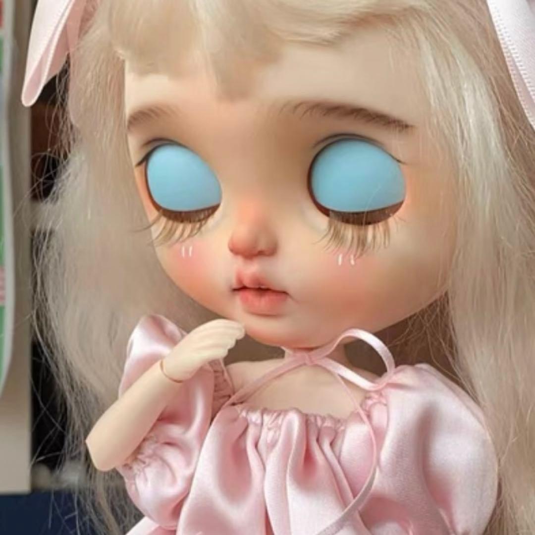 カスタムブライス 作家様 かわいい ドール 人形 フルセット 恥ずかしがり屋
