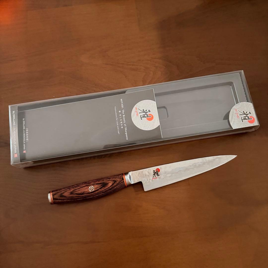 MIYABI 雅 6000MCT ペティナイフ 13cm