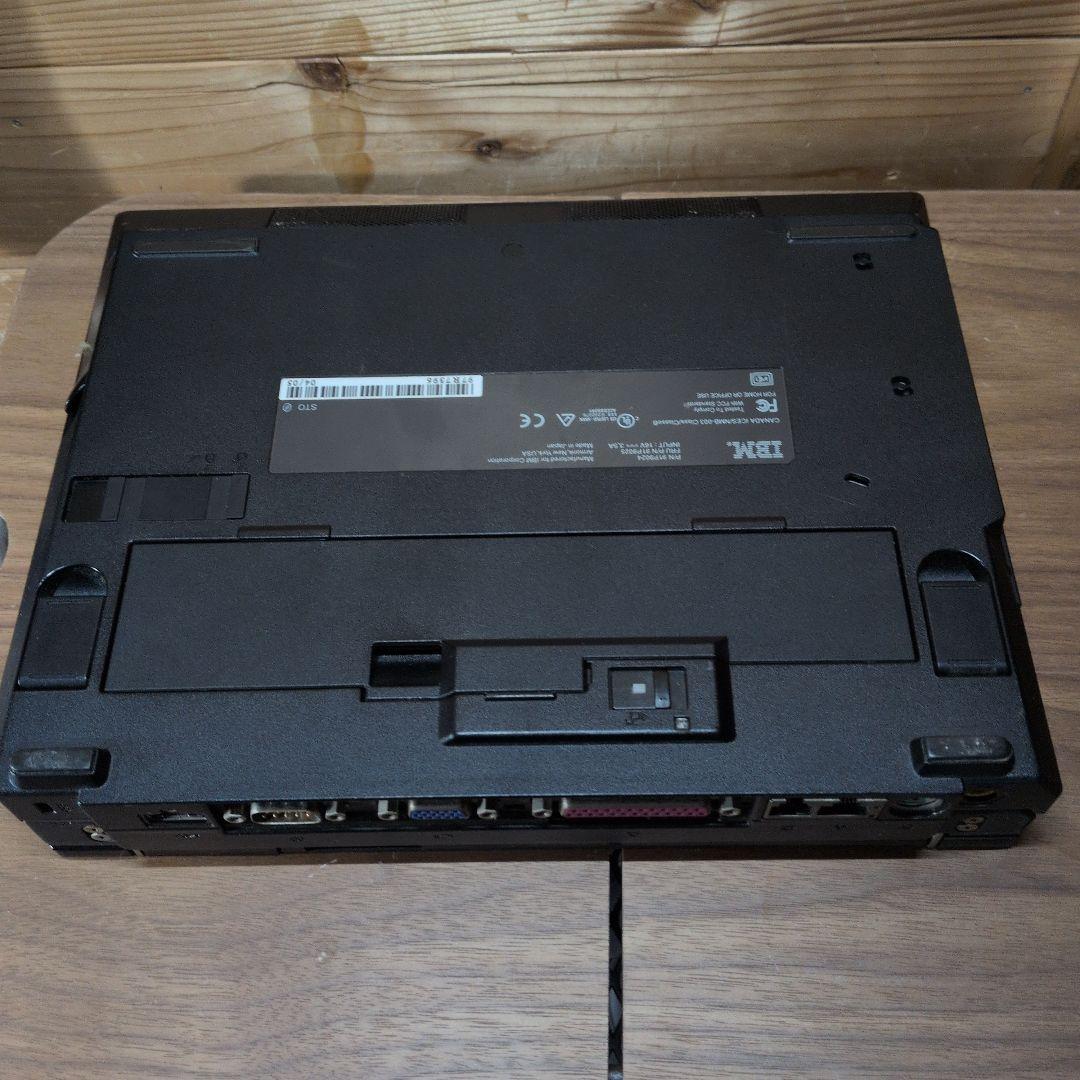 IBM THIKPAD X32 ドッキングステーションセット　起動、BIOSok