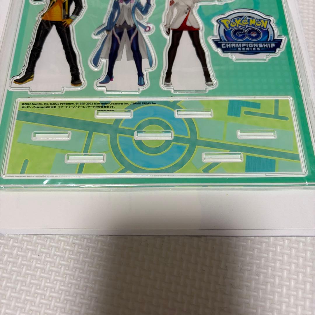ポケモンGO アクリルスタンド CHAMPIONSHIP SERIES 2022