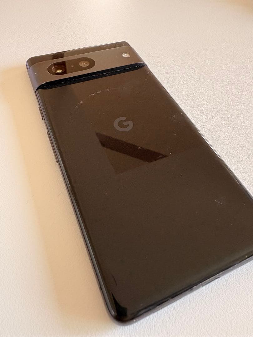【最終値下げ】Pixel7 256GB Obsidian 画面割れ 縦線　箱あり