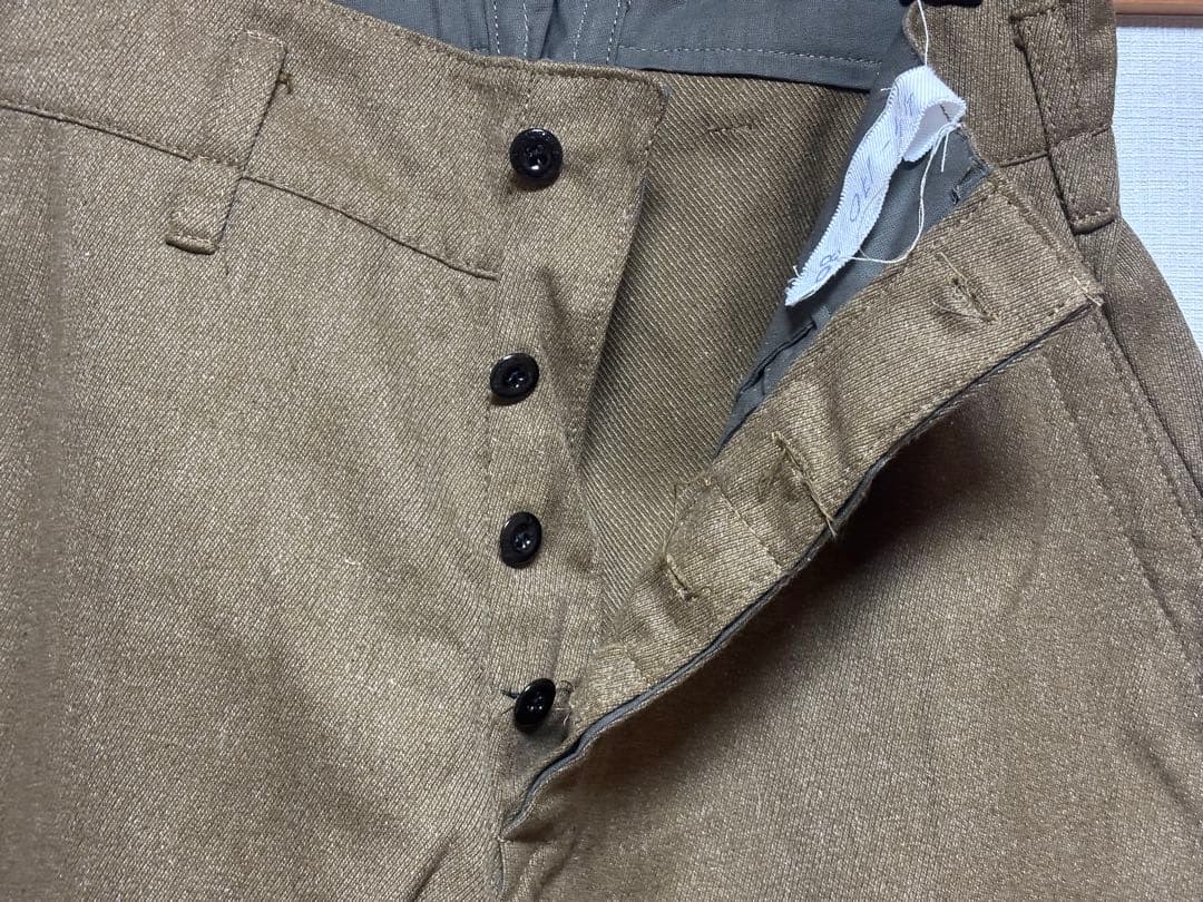 WW2 ソ連軍 ロシア軍 実物生地 複製品 1935年型トラウザーズ 未使用品