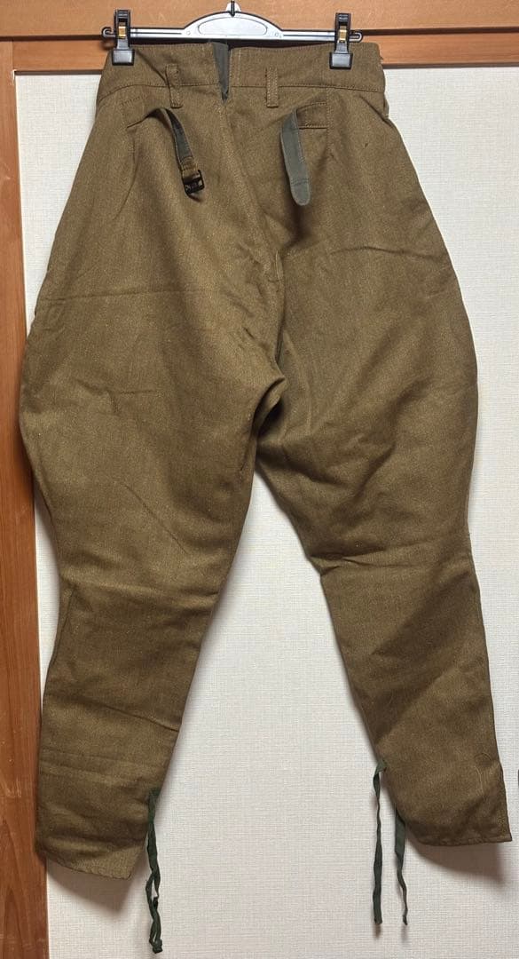 WW2 ソ連軍 ロシア軍 実物生地 複製品 1935年型トラウザーズ 未使用品
