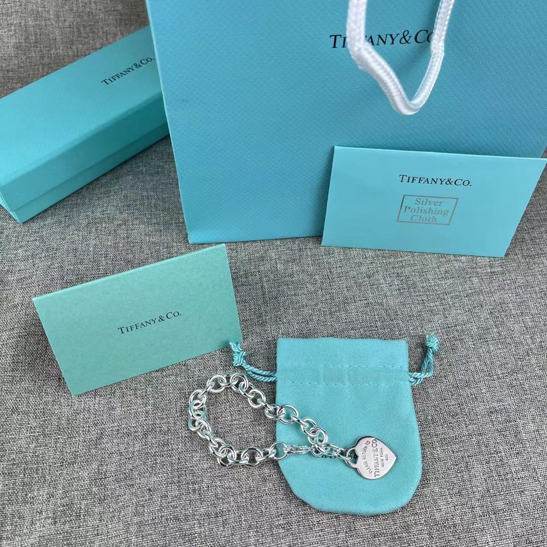 ティファニー ノベルティ ハート タグ ブレスレット