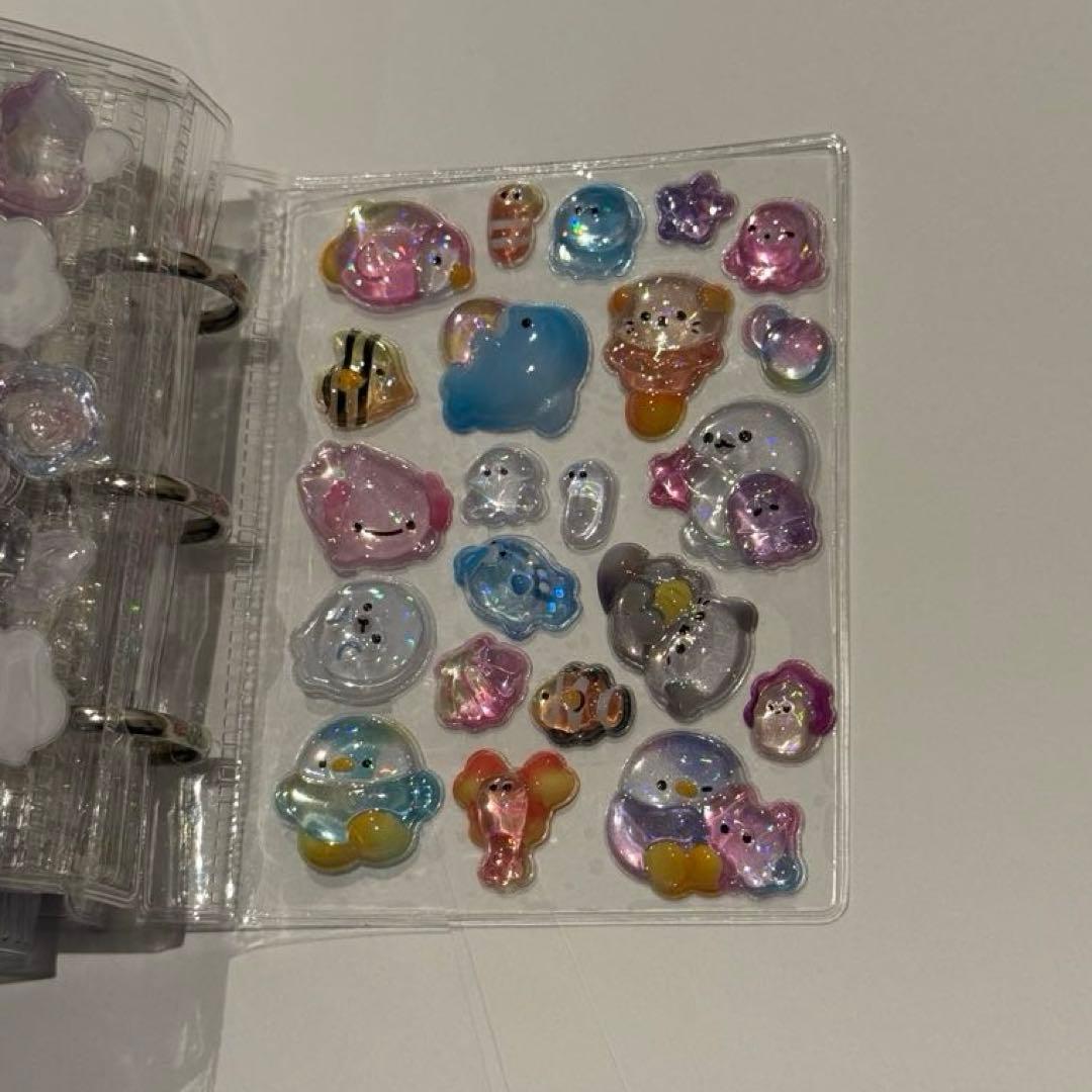 ボンボンドロップシールなどシール帳完成品