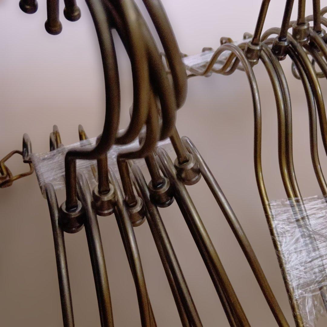 ブランドハンガー　TAYA　タヤ　アンティークゴールド　スカート金属ハンガー３１