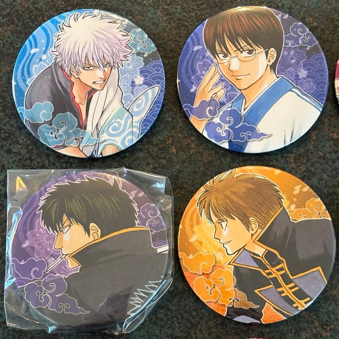 R*O様 銀魂 WJ50周年展 第1弾 コレクション缶バッジ コンプリートセット