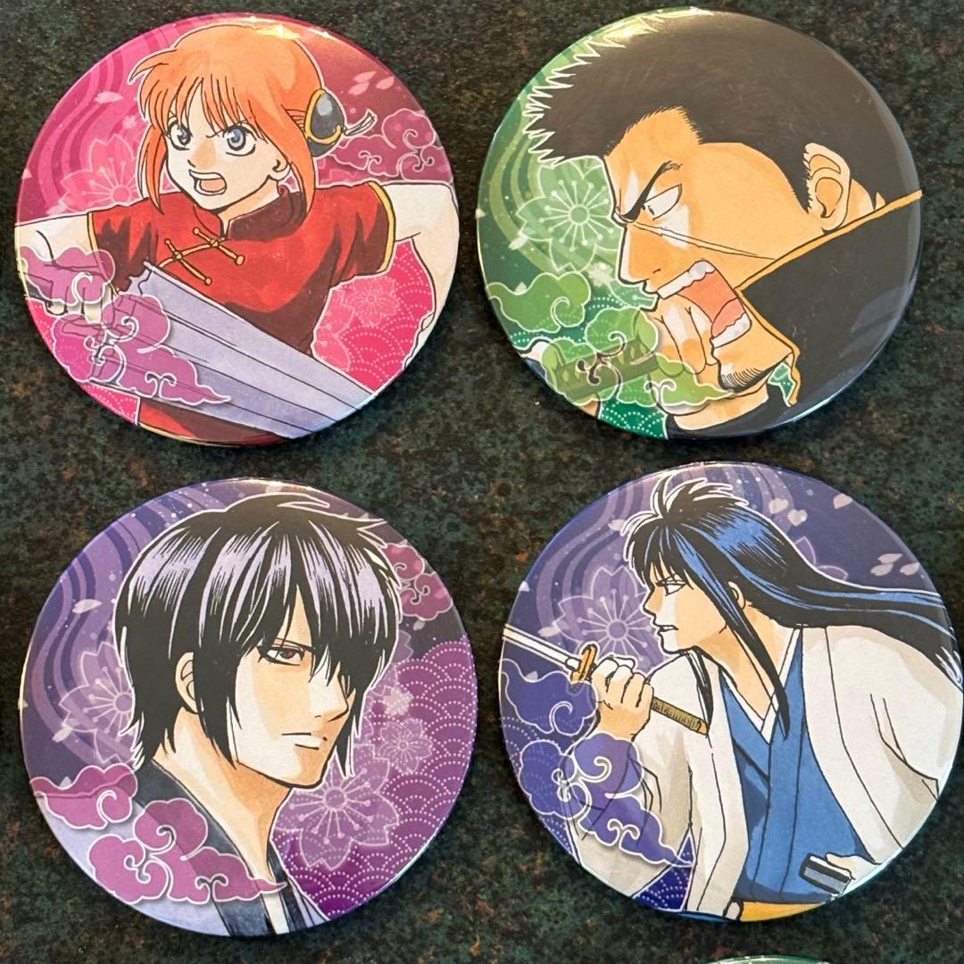 R*O様 銀魂 WJ50周年展 第1弾 コレクション缶バッジ コンプリートセット