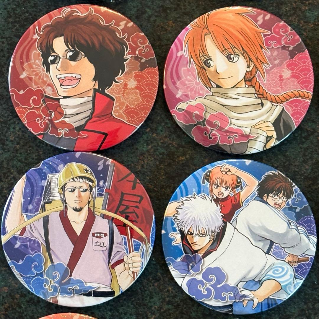 R*O様 銀魂 WJ50周年展 第1弾 コレクション缶バッジ コンプリートセット