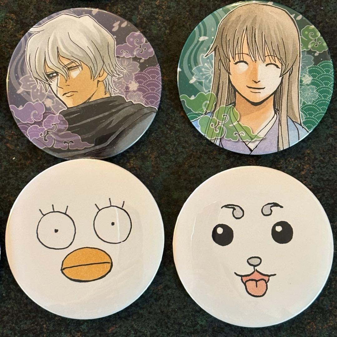 R*O様 銀魂 WJ50周年展 第1弾 コレクション缶バッジ コンプリートセット