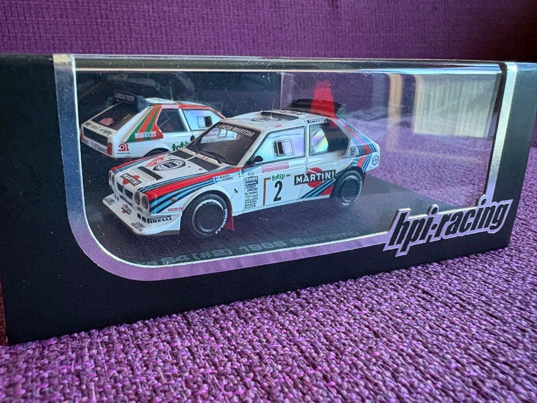 hpi 1/43 ランチア デルタS4 1986サンレモセット