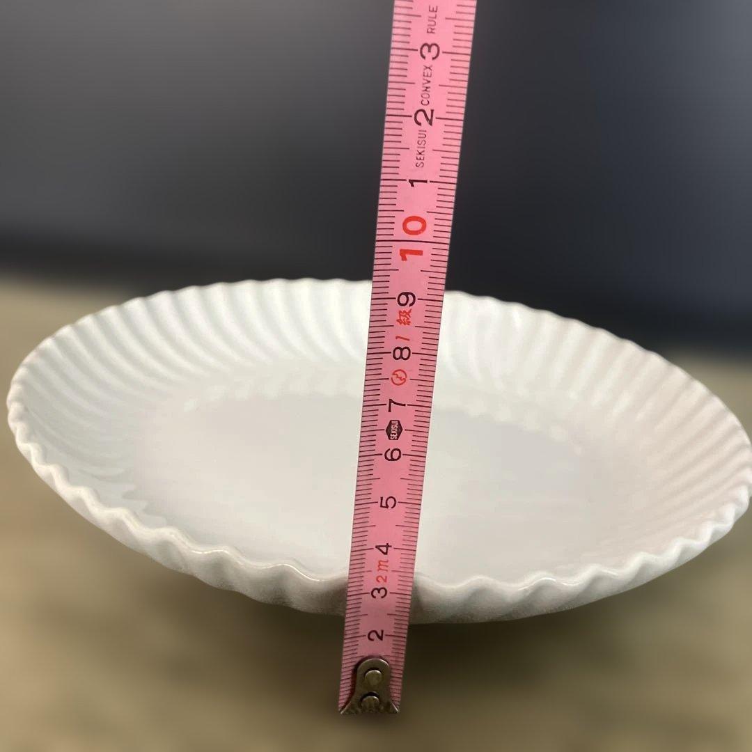 スタジオM チュチュ　プレート　ホワイト陶器皿 2枚セット