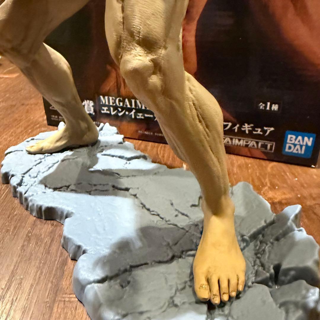 一番くじ　A賞 MEGAIMPACT エレン・イェーガー巨人Ver. フィギュア