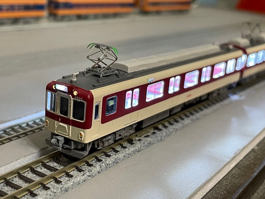 近鉄2809（AX09）行き先点灯改造。