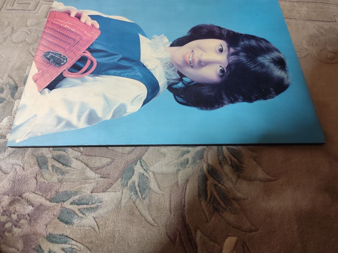 【希少】松田聖子 木製写真パネル 40×57cm 当時物 大型 昭和