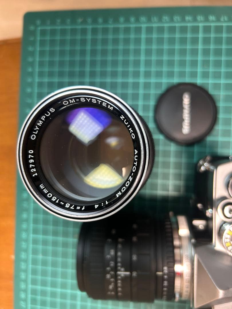 人気機種Olympus オリンパス　OM-1 レンズ2個シャター