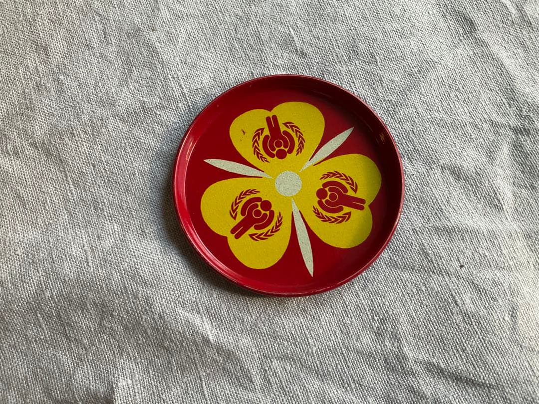 こぐまのミーシャ 1980年　モスクワオリンピック　ブリキ　小皿　13点