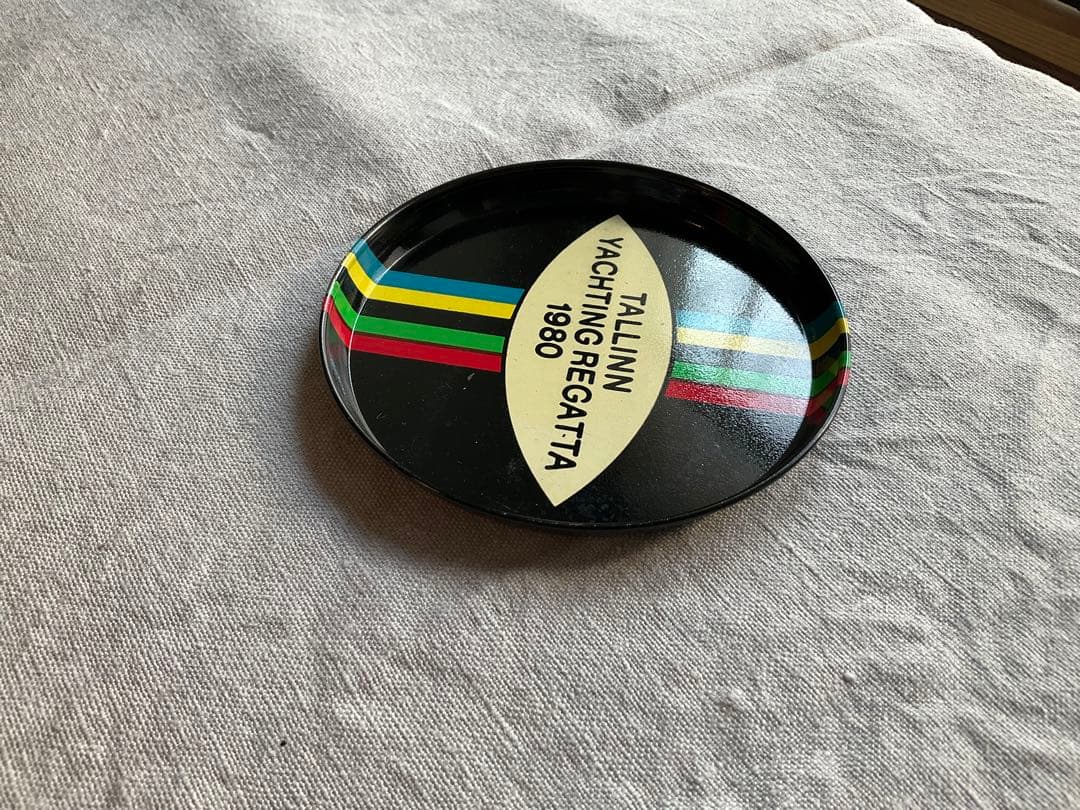 こぐまのミーシャ 1980年　モスクワオリンピック　ブリキ　小皿　13点