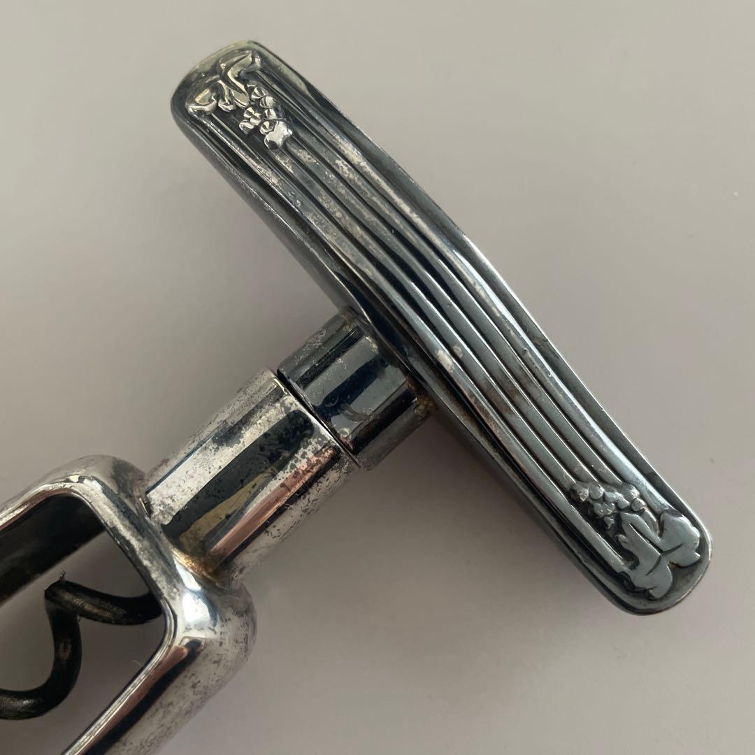 Christofle コルクスクリュー ブドウ装飾　ワイン