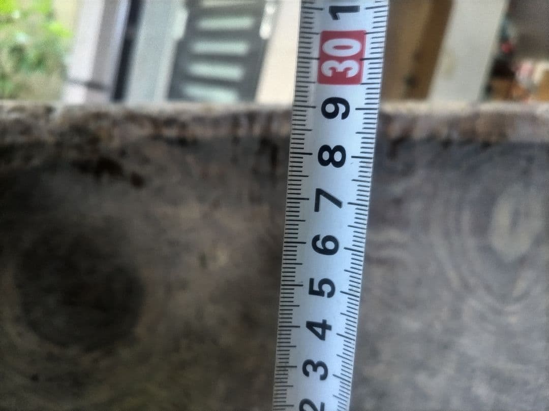 大臼　直径約７０㌢　木製　餅つき　製粉　脱穀