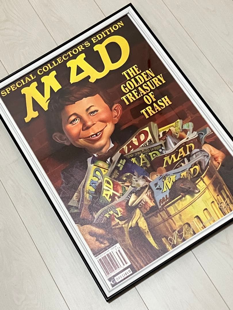 【額縁付き】A2 ポスター MAD Magazine マッドマガジン 茶