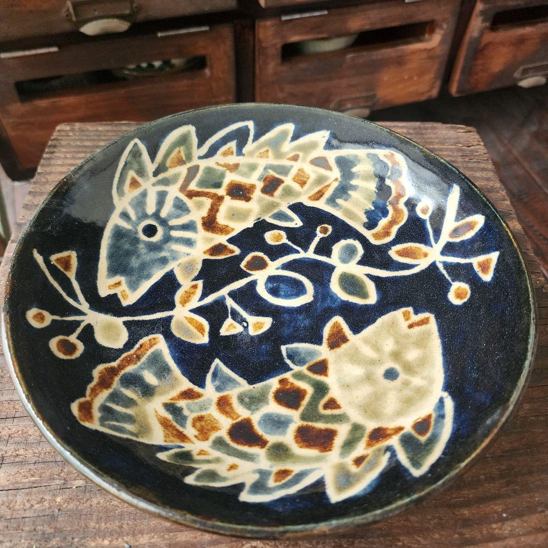 No.99　新品　やちむん　7.5寸皿