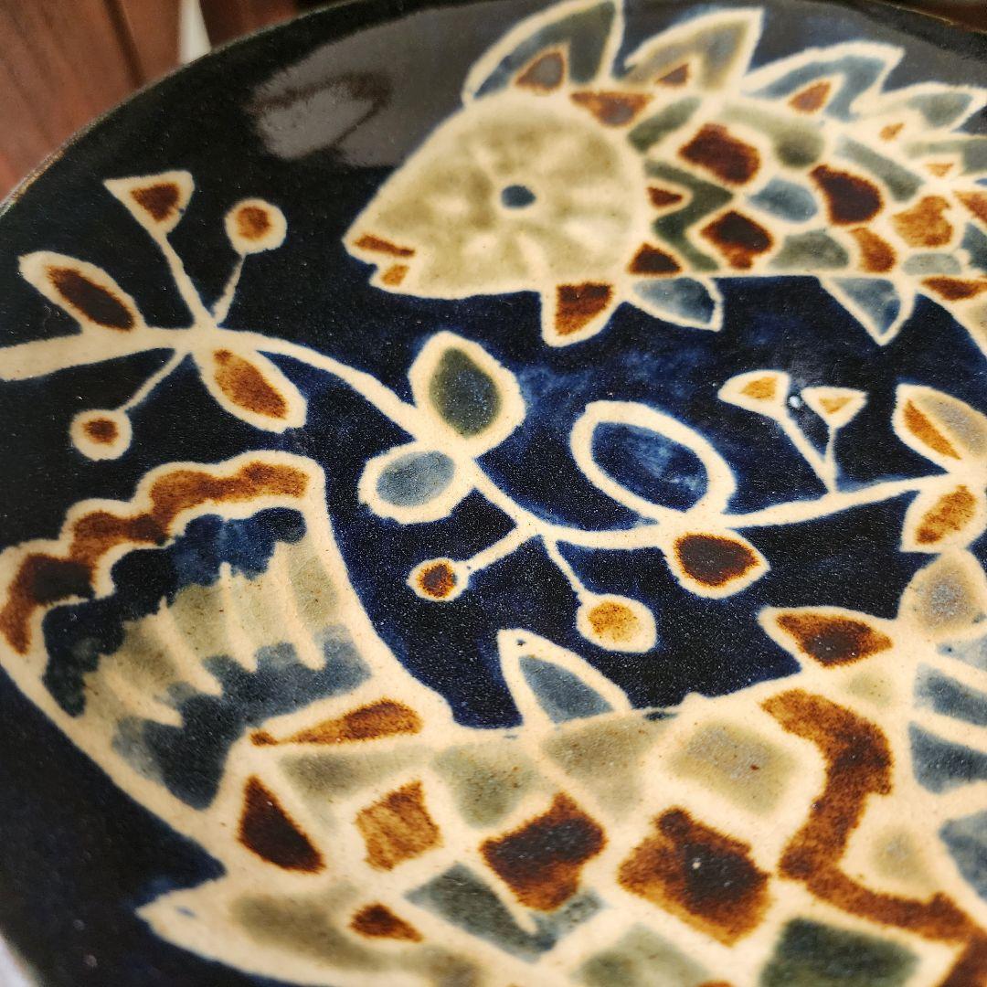 No.99　新品　やちむん　7.5寸皿