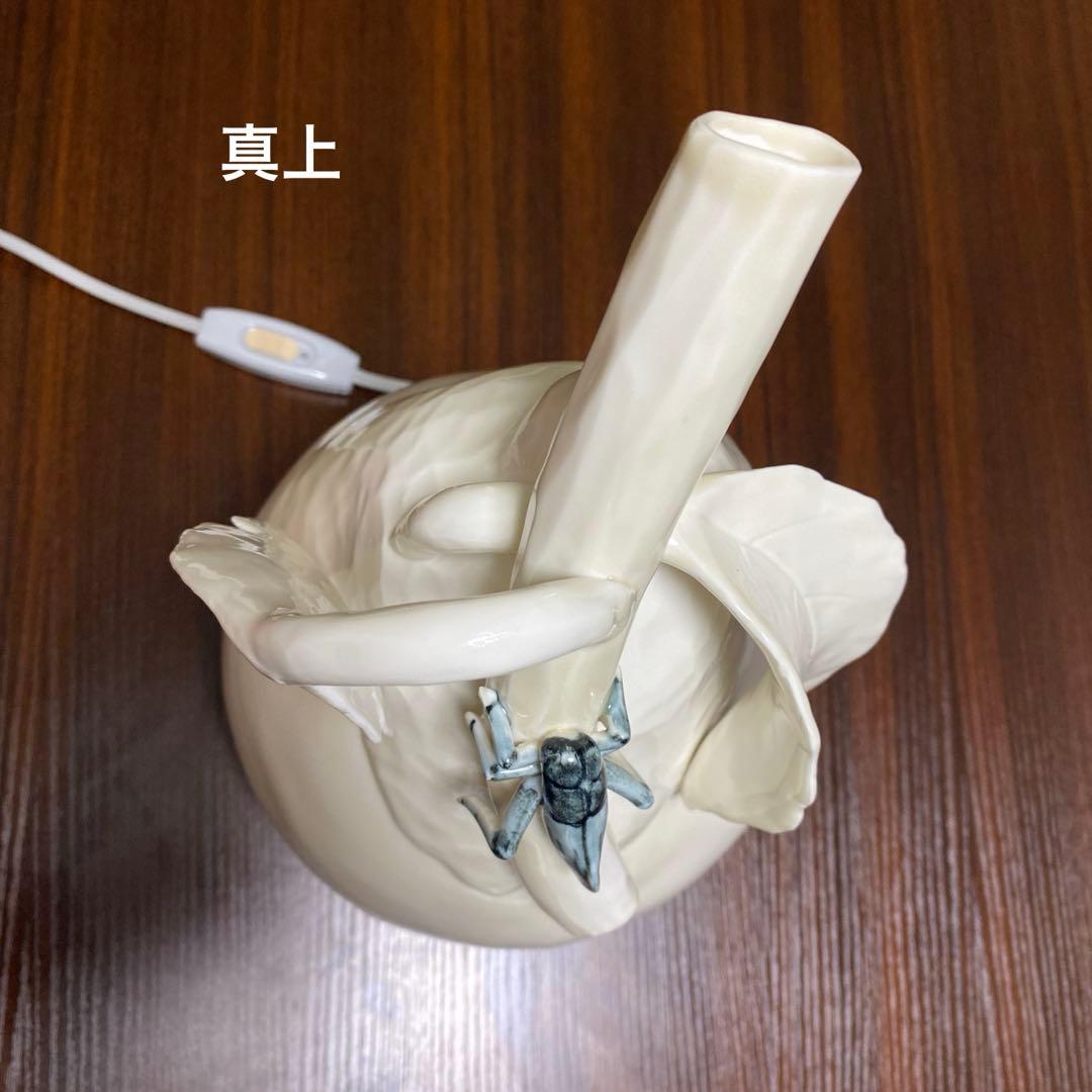 有田焼　白磁ランプ　陶舗一進堂　　　　　　　ライトスタンド　フロアライト