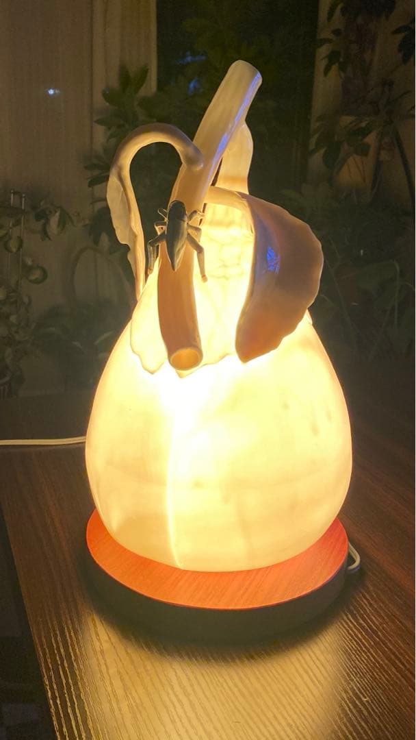 有田焼　白磁ランプ　陶舗一進堂　　　　　　　ライトスタンド　フロアライト