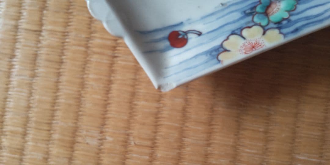 希少　幕末　鍋島　古伊万里　菱形刺し身皿5枚　骨董　アンティーク