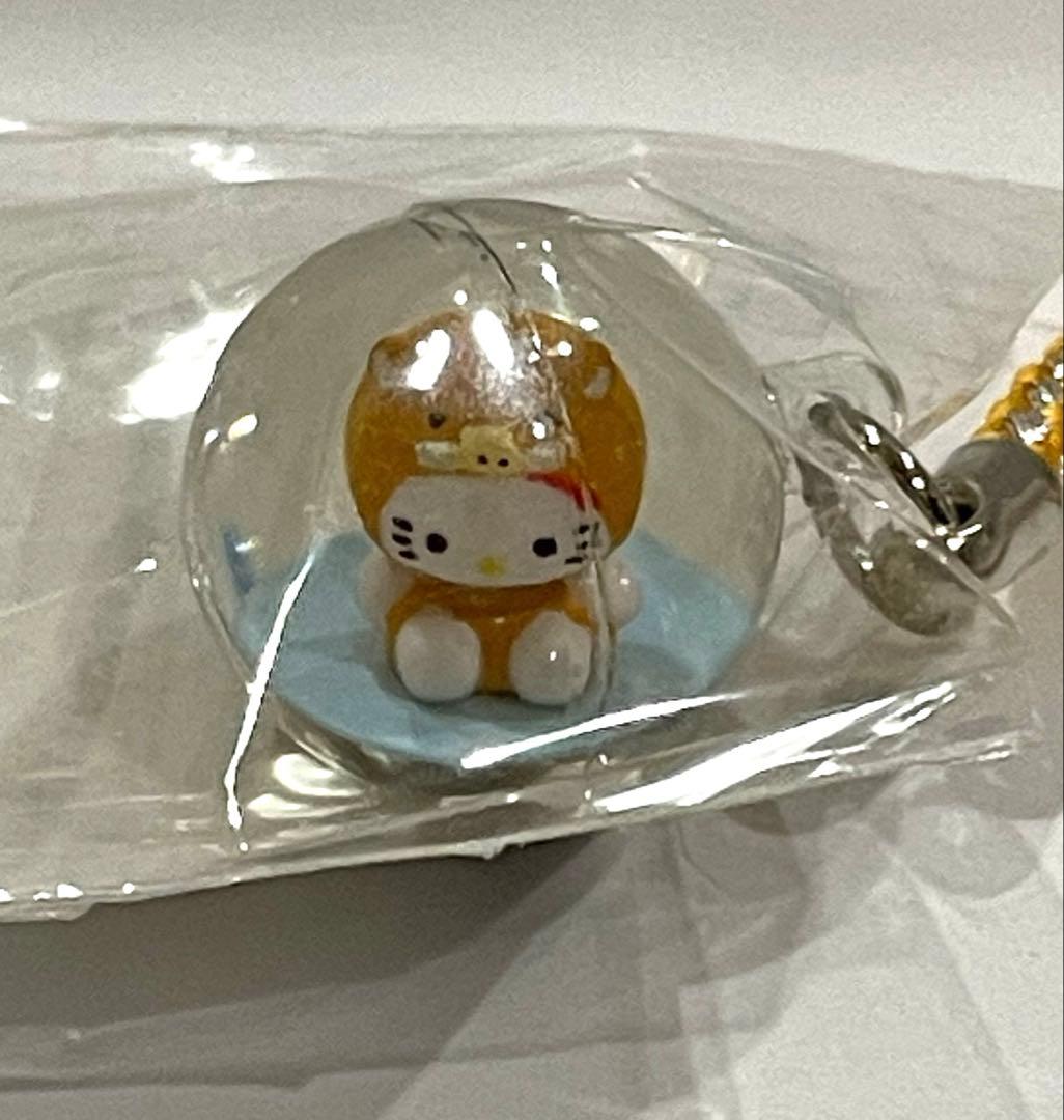 ハローキティ 根付 ストラップ【希少】 十二支　亥　水入り丸玉根付け