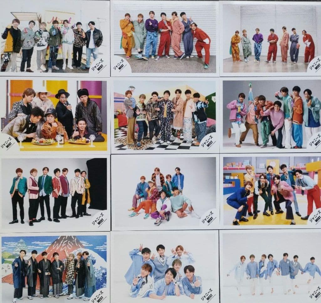 ジャニーズWEST WEST. 公式写真 ① 集合
