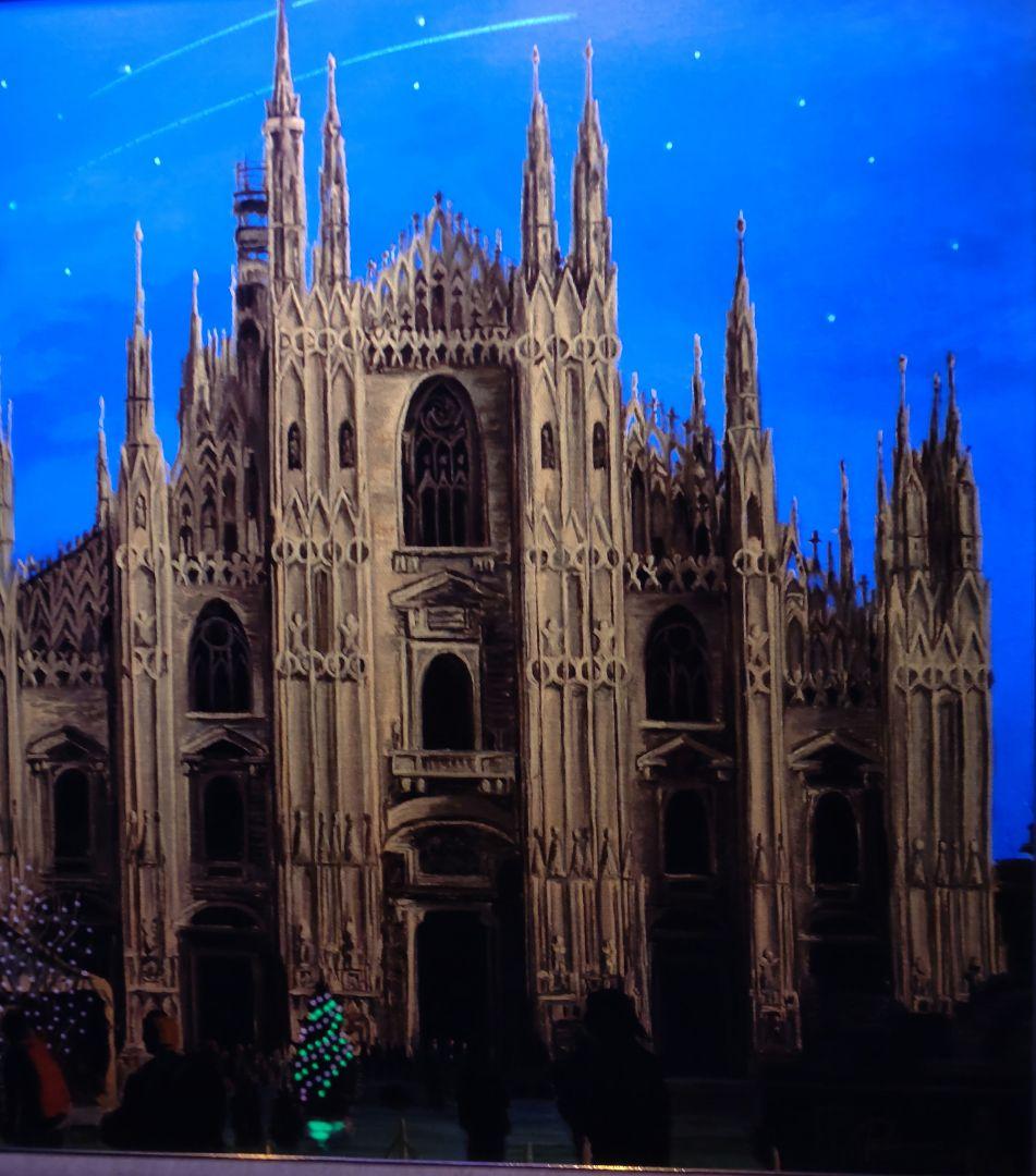イタリア アールグラージュ ミラノドゥオーモ大聖堂 限定品 トリックアート 五輪