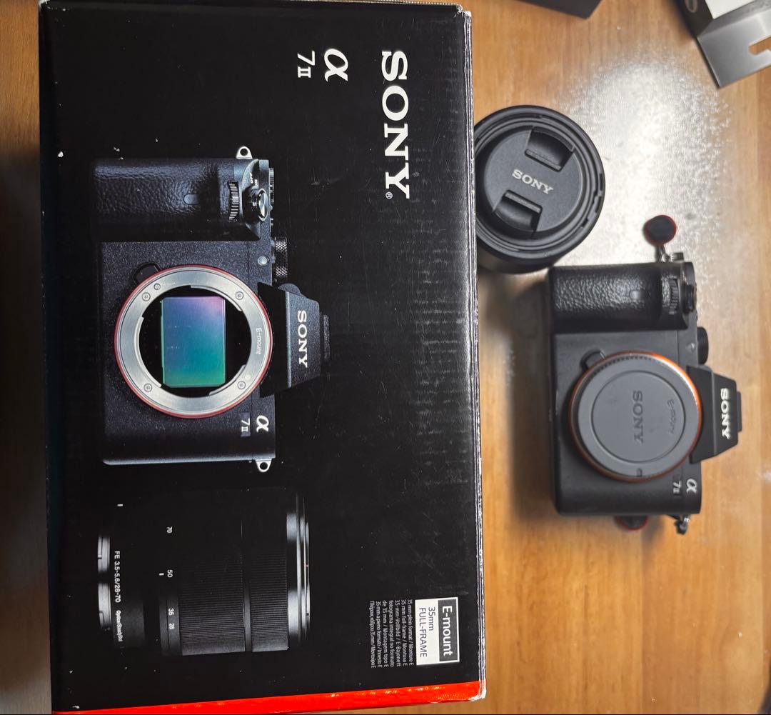 白*様 SONY α7 II ミラーレス FE 50mm F1.8 その他他社レ
