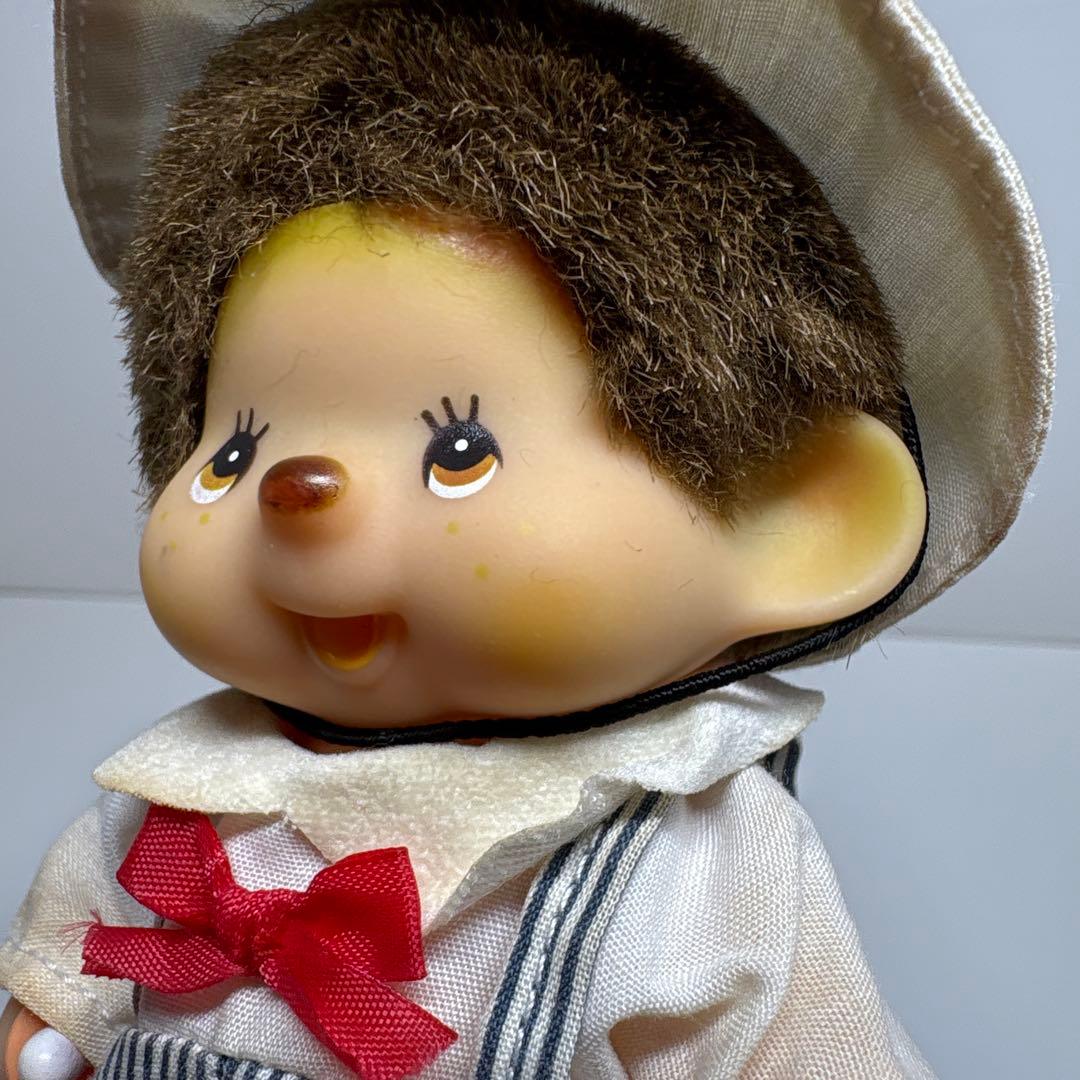80年代 ソフビ グミ モンチッチ 男の子 monchhichi 3279