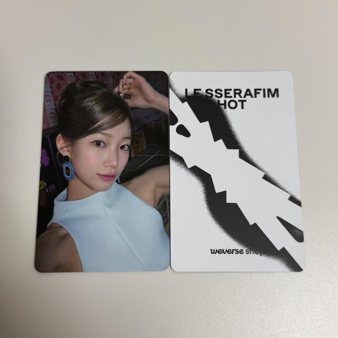 LE SSERAFIM ルセラ HOT YouTube特典 トレカ カズハ 一葉