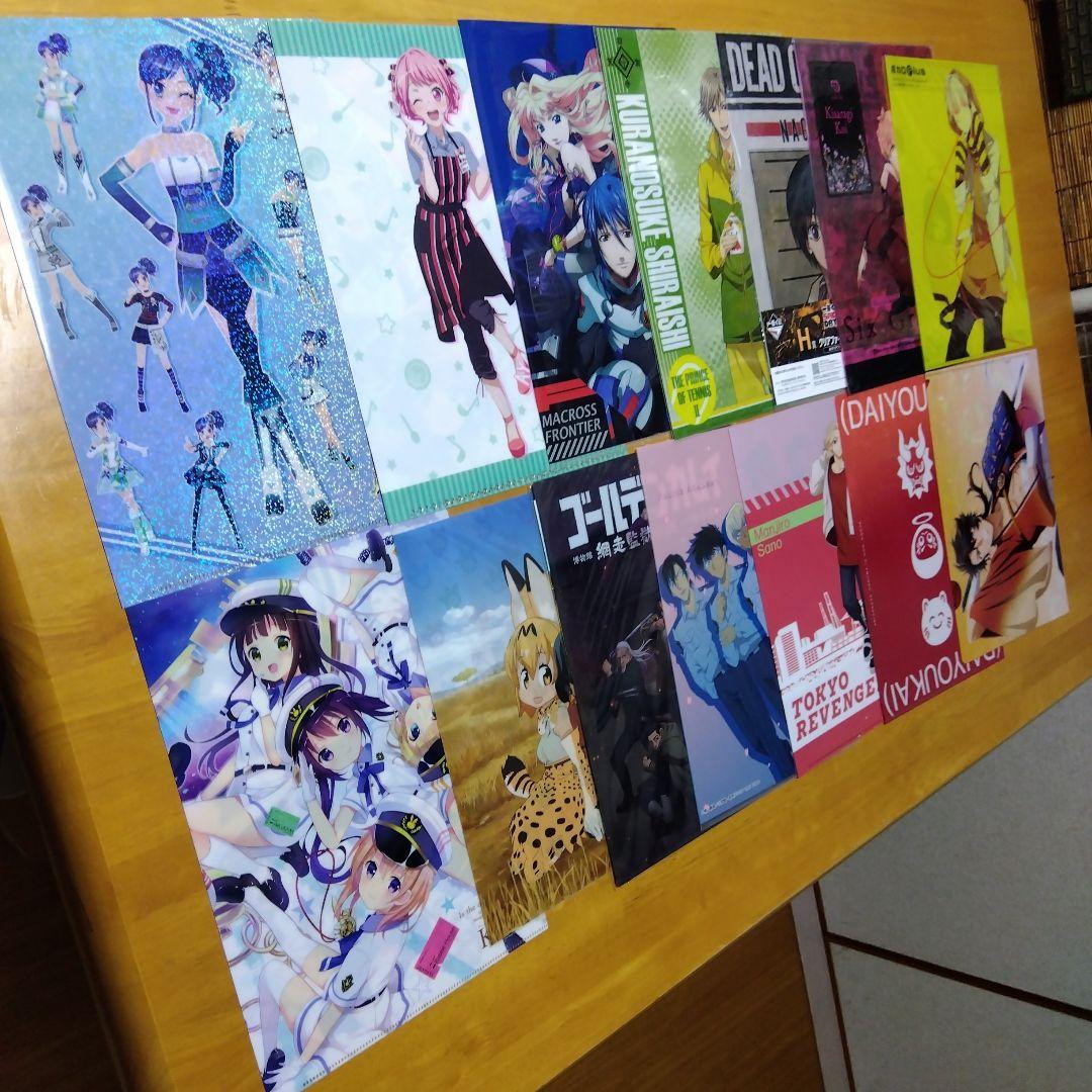 アニメ ノンジャンル 美少女系　Ａ−４クリアファイル まとめ売り大量２５０枚