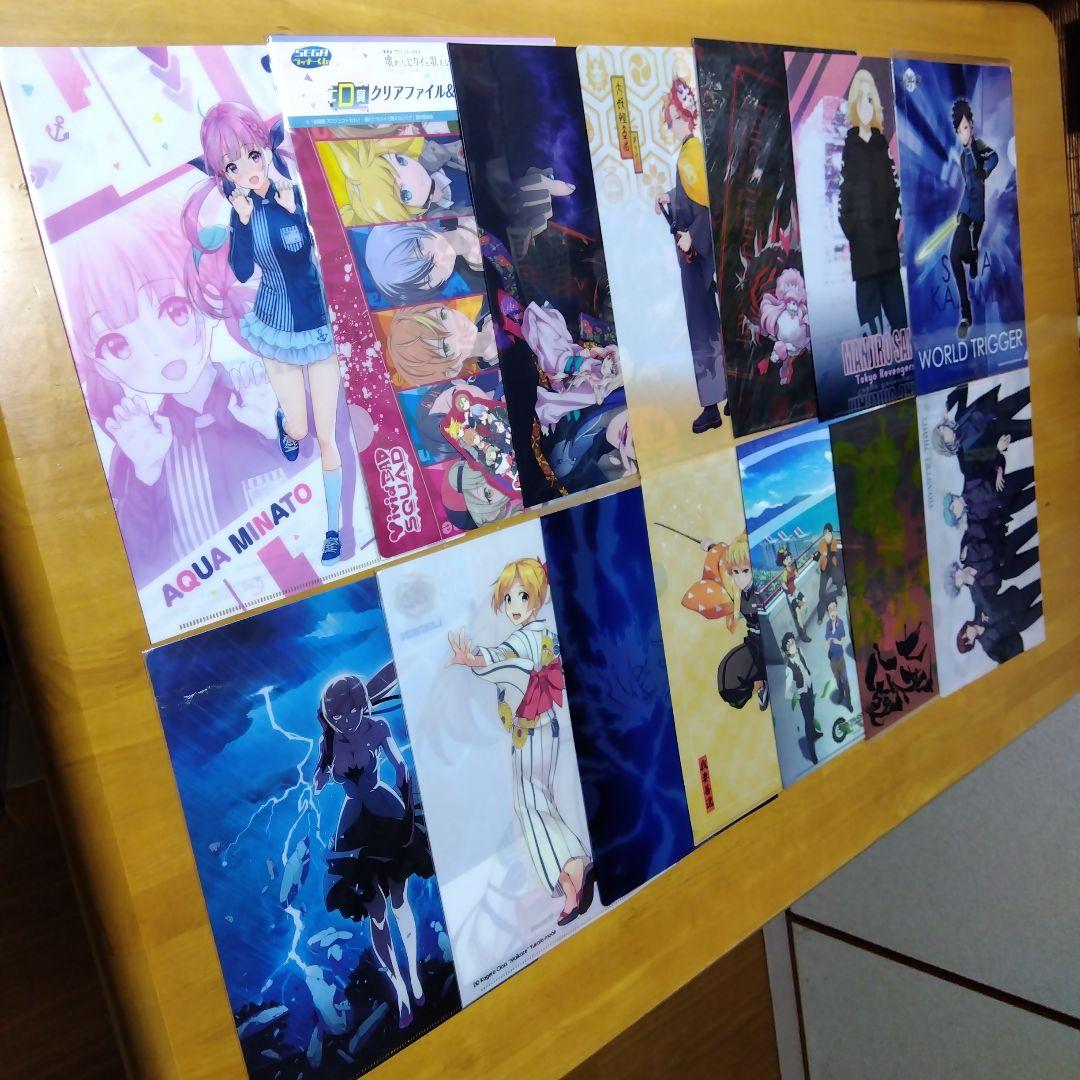 アニメ ノンジャンル 美少女系　Ａ−４クリアファイル まとめ売り大量２５０枚