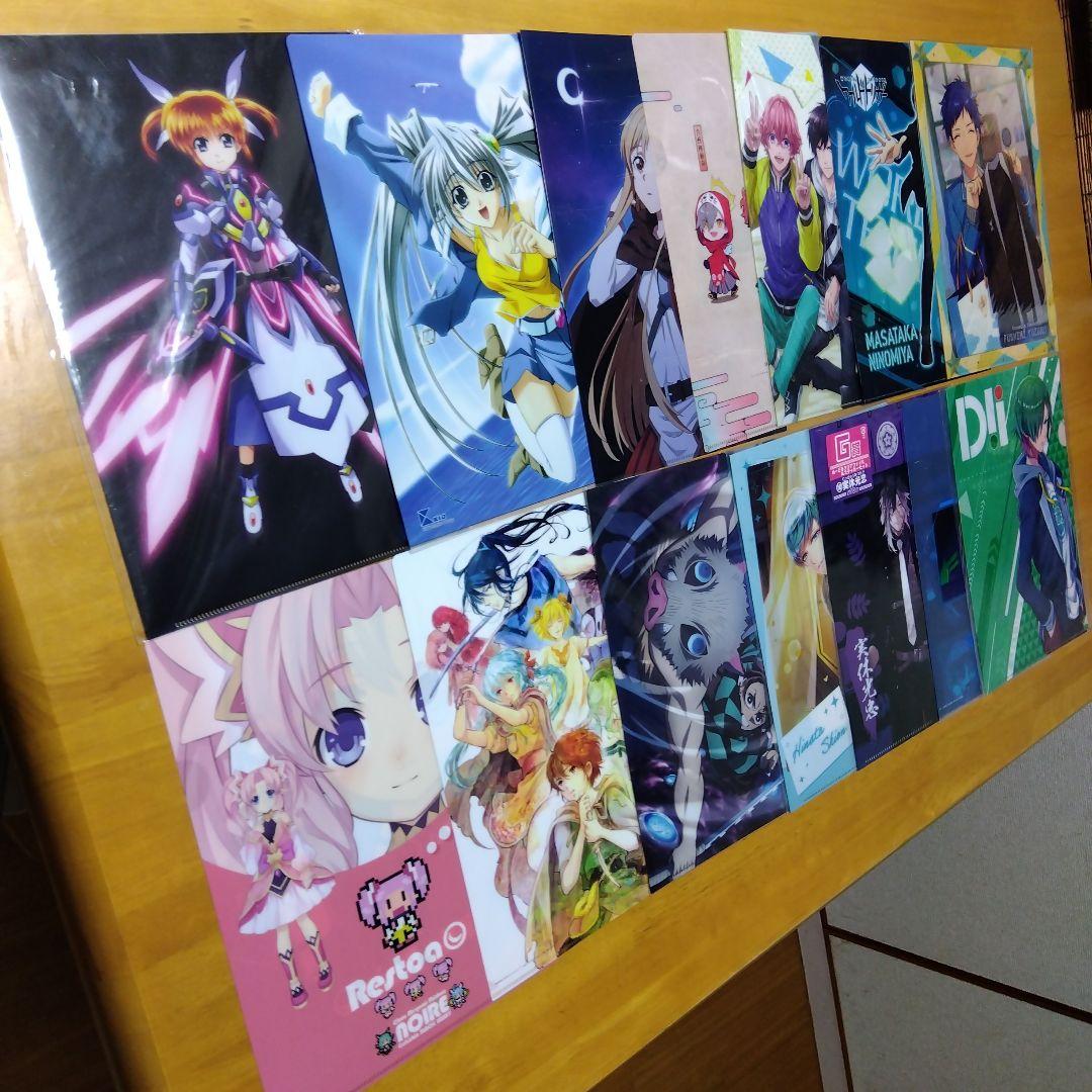 アニメ ノンジャンル 美少女系　Ａ−４クリアファイル まとめ売り大量２５０枚