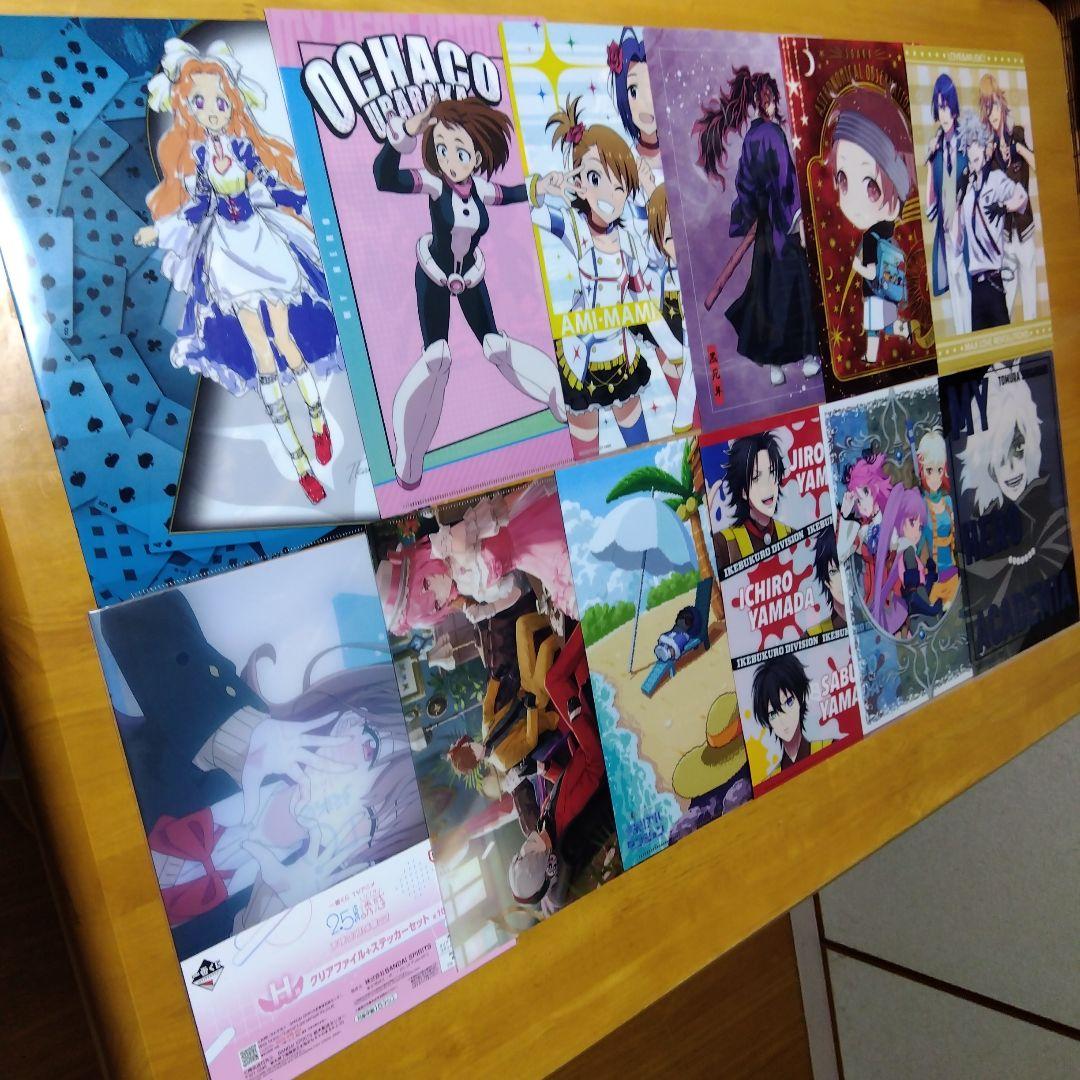 アニメ ノンジャンル 美少女系　Ａ−４クリアファイル まとめ売り大量２５０枚