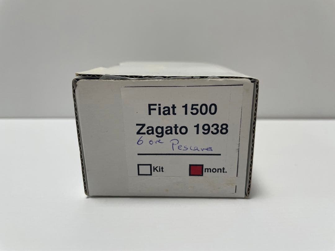 超希少 アルティジャーニモデル フィアット 1500 Zagato 1938