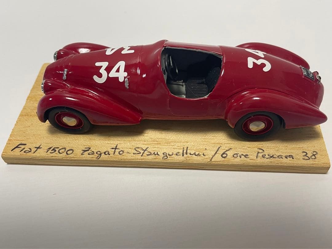 超希少 アルティジャーニモデル フィアット 1500 Zagato 1938