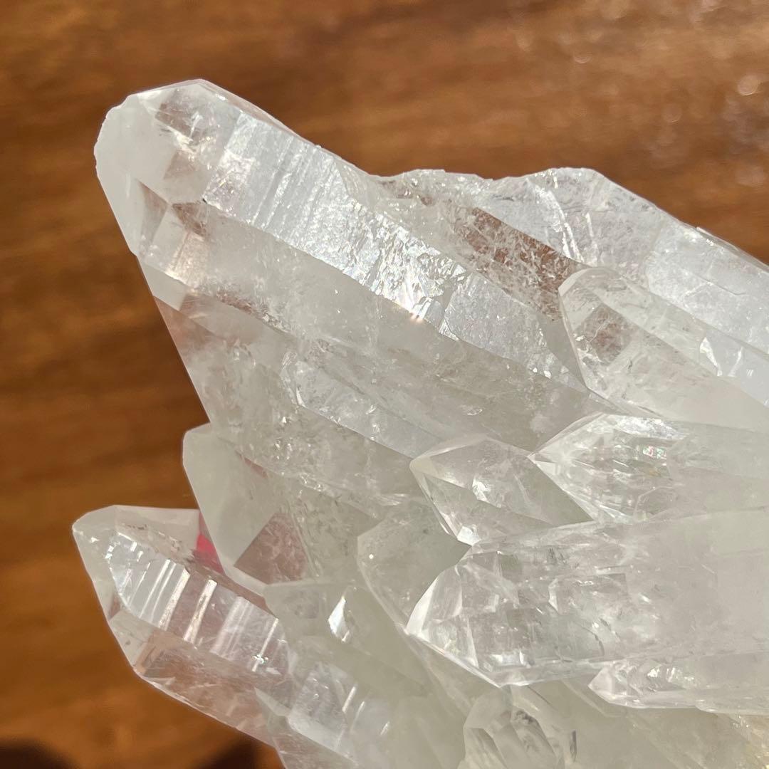 ✳️極煌美クラスター‼️極上に輝く美水晶✨レインボー 水晶クラスター 天然石 原石