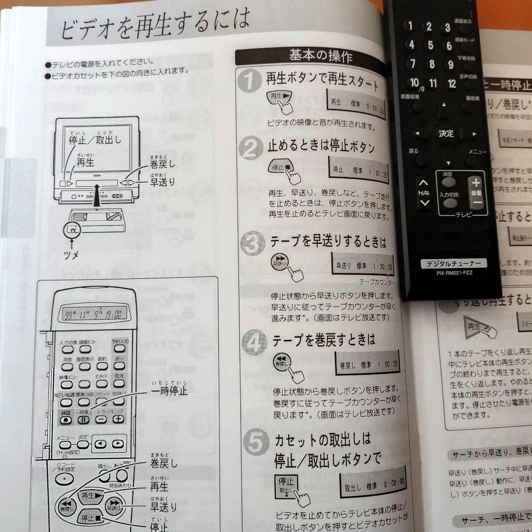 SANYO ビデオ内蔵 アナログ放送用ブラウン管テレビ C-14VT50