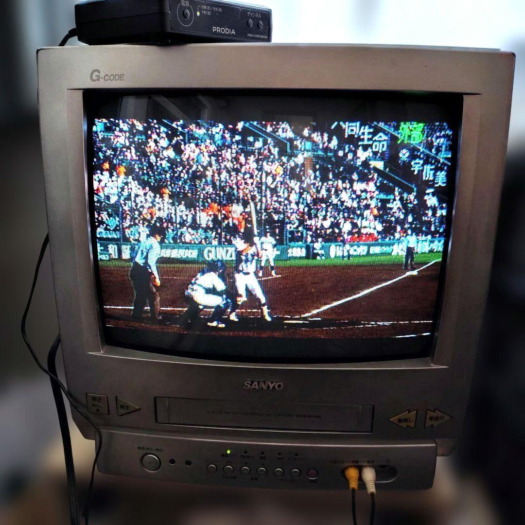 SANYO ビデオ内蔵 アナログ放送用ブラウン管テレビ C-14VT50