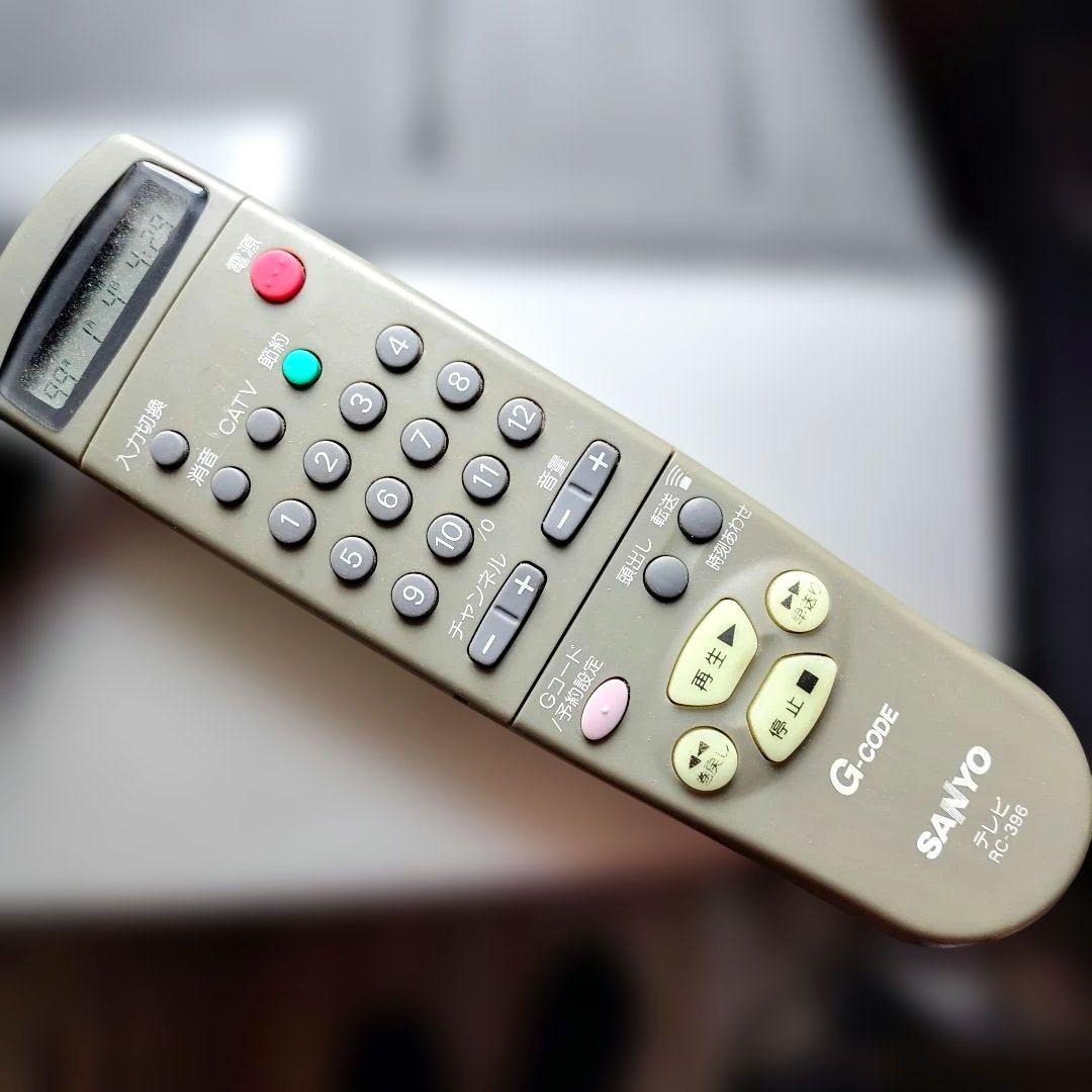 SANYO ビデオ内蔵 アナログ放送用ブラウン管テレビ C-14VT50