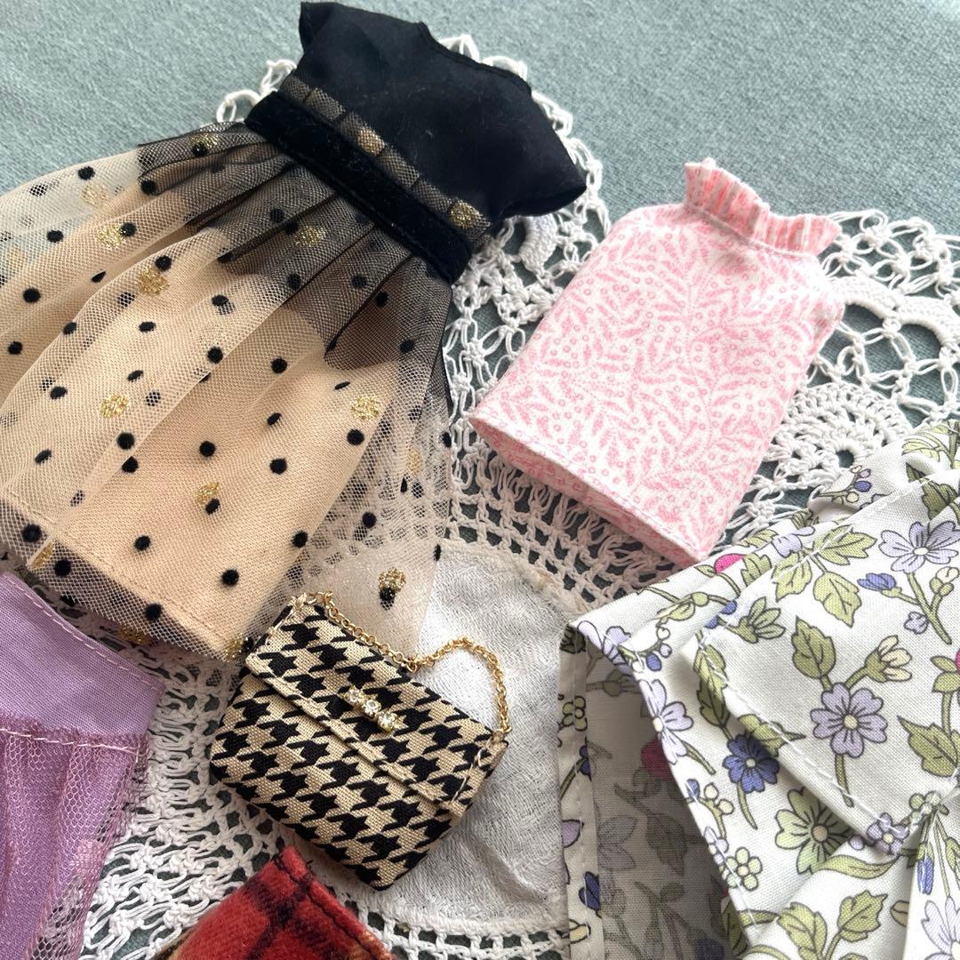 3725 みけねこ　リカちゃん　服　ハンドメイド