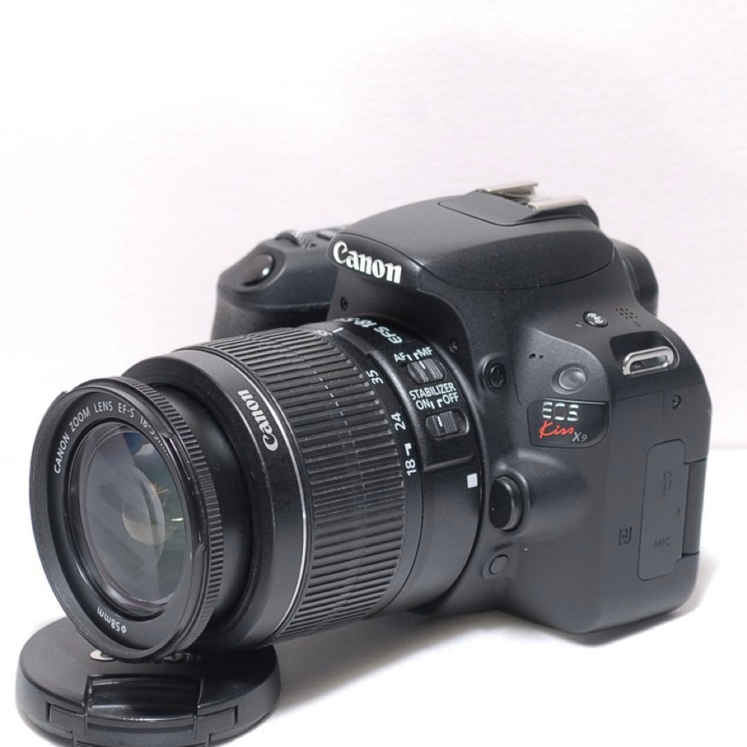 美品✨スポーツ観戦に✨Canon Kiss X9✨ダブルレンズ✨Wi-Fi機能